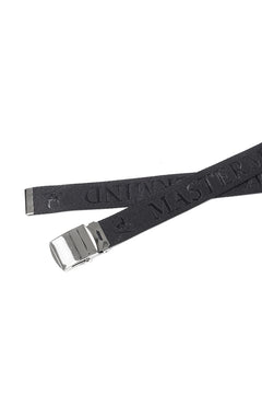 Load image into Gallery viewer, mastermind JAPAN CHAIN BELT 3cm WIDE (BLACK)