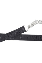 Load image into Gallery viewer, mastermind JAPAN CHAIN BELT 3cm WIDE (BLACK)