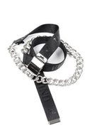 mastermind JAPAN CHAIN BELT 3cm WIDE (BLACK)