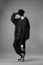 画像をギャラリービューアに読み込む, MASTERMIND WORLD LOUNGE LONG PANTS / SOFTLY BOA FLEECE (BLACK x WHITE)