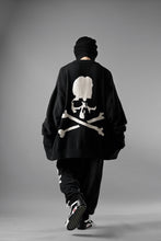 画像をギャラリービューアに読み込む, MASTERMIND WORLD LOUNGE LONG PANTS / SOFTLY BOA FLEECE (BLACK x WHITE)