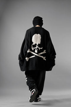 画像をギャラリービューアに読み込む, MASTERMIND WORLD LOUNGE LONG PANTS / SOFTLY BOA FLEECE (BLACK x WHITE)