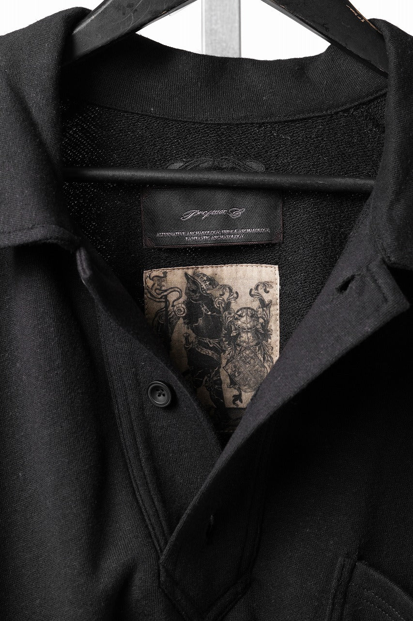 画像をギャラリービューアに読み込む, Professor.E POCKET SWEATSHIRT (BLACK)