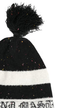 Load image into Gallery viewer, mastermind JAPAN CASHMERE TWEED BEANIE (BLACK)