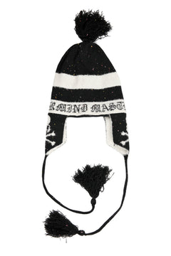 Load image into Gallery viewer, mastermind JAPAN CASHMERE TWEED BEANIE (BLACK)