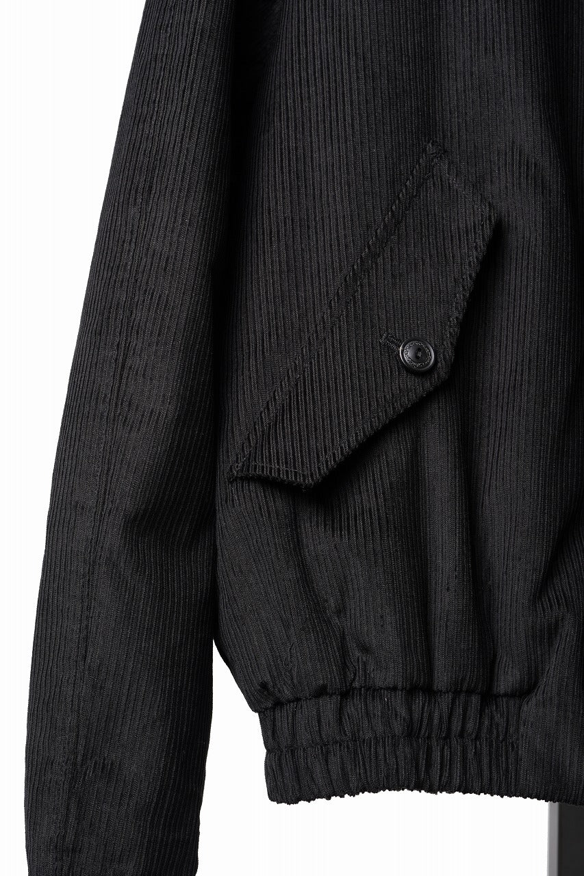 画像をギャラリービューアに読み込む, Professor.E CORDUROY HARRINGTON JACKET (BLACK)