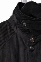 画像をギャラリービューアに読み込む, Professor.E CORDUROY HARRINGTON JACKET (BLACK)