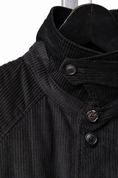画像をギャラリービューアに読み込む, Professor.E CORDUROY HARRINGTON JACKET (BLACK)