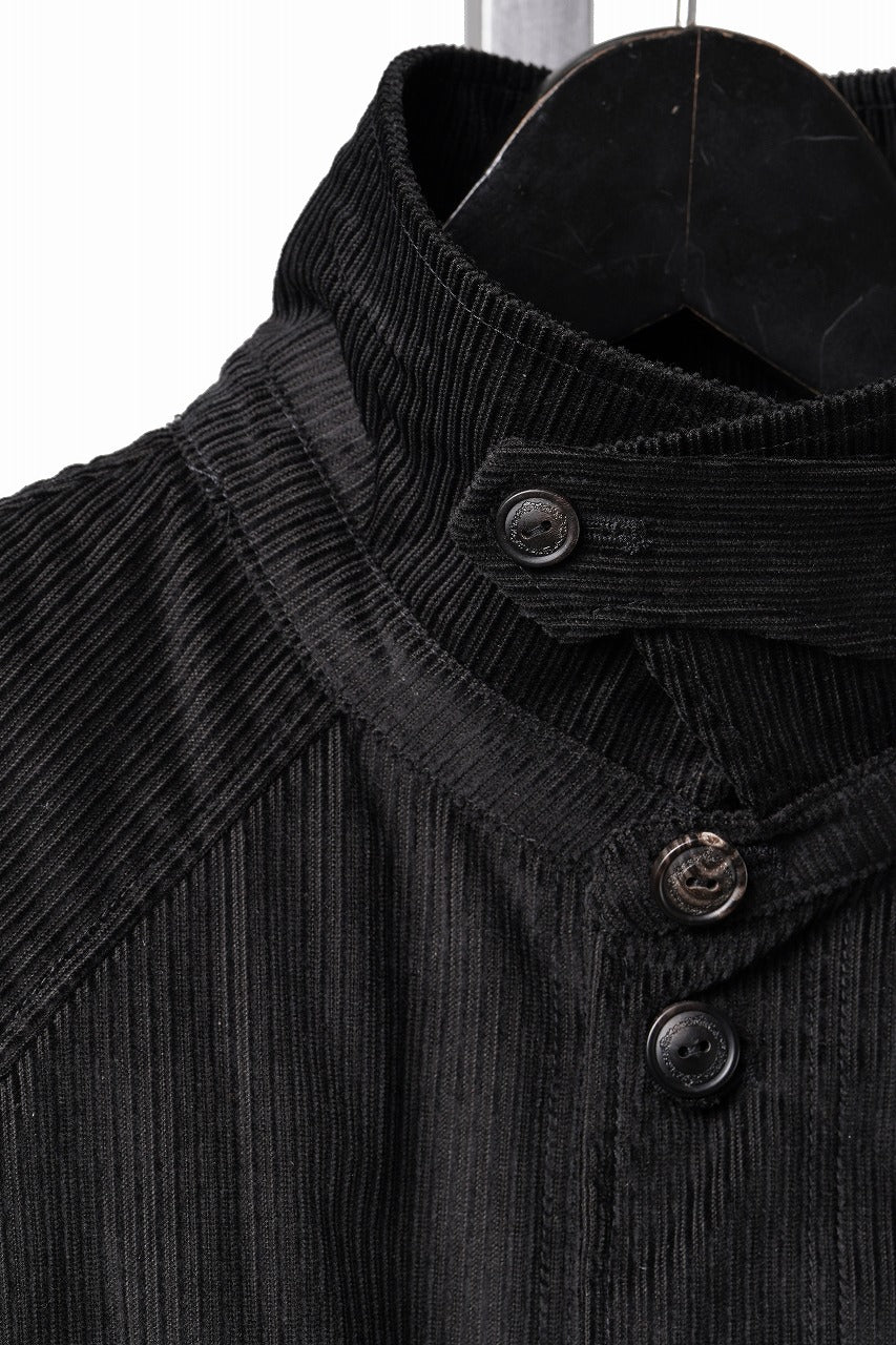 画像をギャラリービューアに読み込む, Professor.E CORDUROY HARRINGTON JACKET (BLACK)