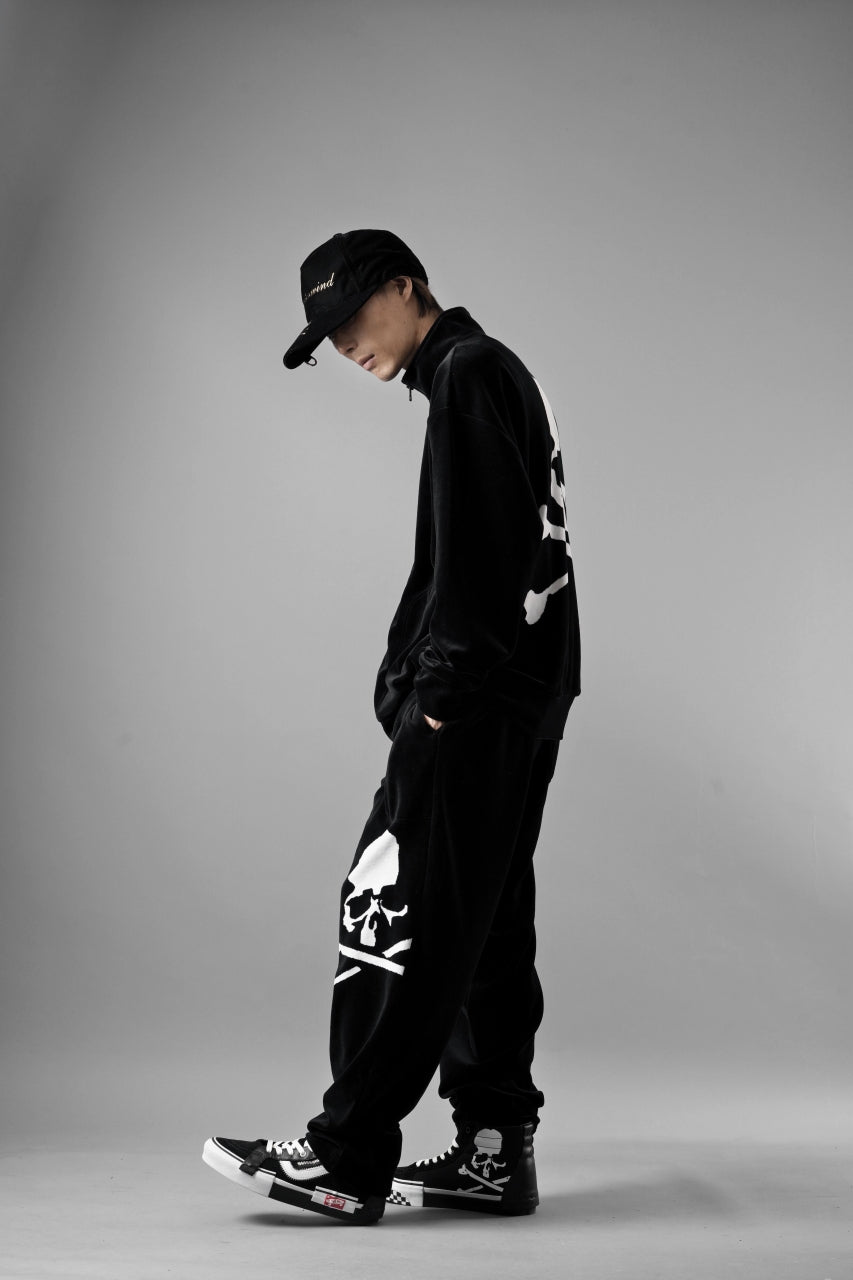 画像をギャラリービューアに読み込む, MASTERMIND WORLD VELOUR PANTS (BLACK)