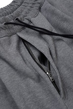 Load image into Gallery viewer, N/07 2 TUCKS EASY SHORTS / RIBBED CARDBOARD KNIT JERSEY (GREY)