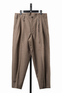 Load image into Gallery viewer, mastermind JAPAN WOOL CHECK TROUSERS (GLEN CHECK)