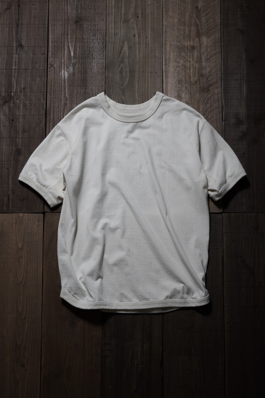 Load image into Gallery viewer, FULLCOUNT FLAT SEAM HEAVY WEIGHT S/S T SHIRT / ORIGINAL 30/2 TIGH TENSION JERSEY (INK BLACK)