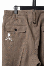 Load image into Gallery viewer, mastermind JAPAN WOOL CHECK TROUSERS (GLEN CHECK)