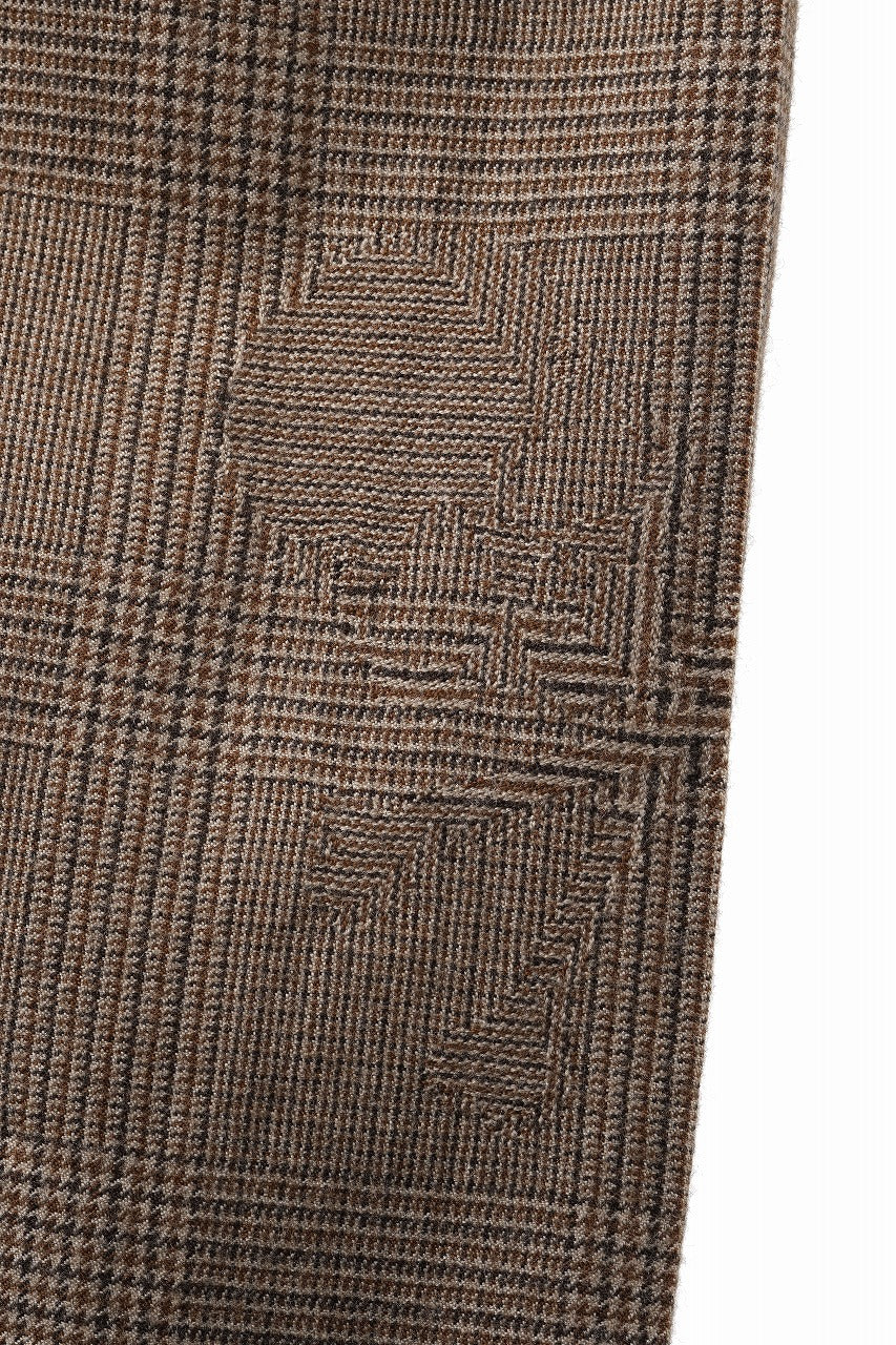 Load image into Gallery viewer, mastermind JAPAN WOOL CHECK TROUSERS (GLEN CHECK)
