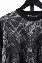 Load image into Gallery viewer, MASTERMIND WORLD OG FOREST CAMO LS TEE (MONOCHROME FOREST CAMO)