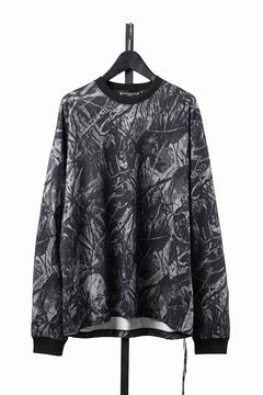 Load image into Gallery viewer, MASTERMIND WORLD OG FOREST CAMO LS TEE (MONOCHROME FOREST CAMO)