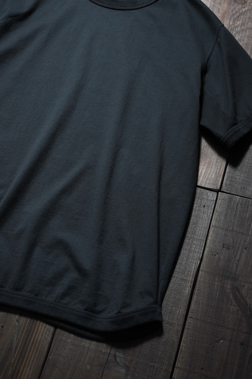 Load image into Gallery viewer, FULLCOUNT FLAT SEAM HEAVY WEIGHT S/S T SHIRT / ORIGINAL 30/2 TIGH TENSION JERSEY (INK BLACK)