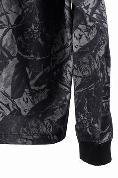Load image into Gallery viewer, MASTERMIND WORLD OG FOREST CAMO LS TEE (MONOCHROME FOREST CAMO)