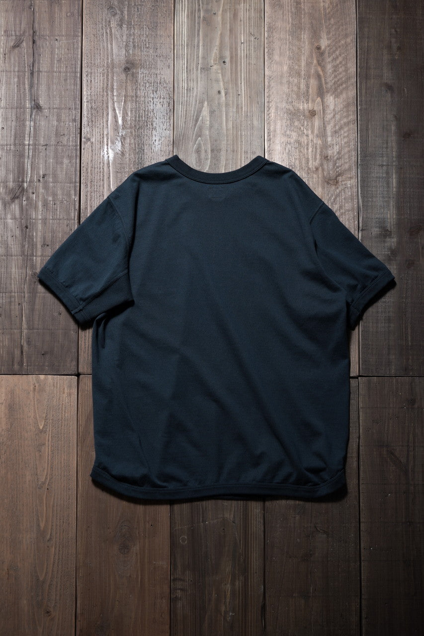 Load image into Gallery viewer, FULLCOUNT FLAT SEAM HEAVY WEIGHT S/S T SHIRT / ORIGINAL 30/2 TIGH TENSION JERSEY (INK BLACK)