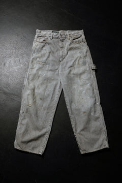 Load image into Gallery viewer, FULLCOUNT x N/07 x LOOM exclusive WIDE TAPERED DENIM PANTS / 11.5oz ZIMBABWE DENIM (INDIGO BLUE / ONE WASHED)