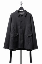 画像をギャラリービューアに読み込む, Professor.E AGED PEACOAT (GREY)