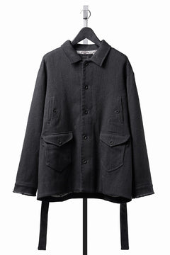 画像をギャラリービューアに読み込む, Professor.E AGED PEACOAT (GREY)