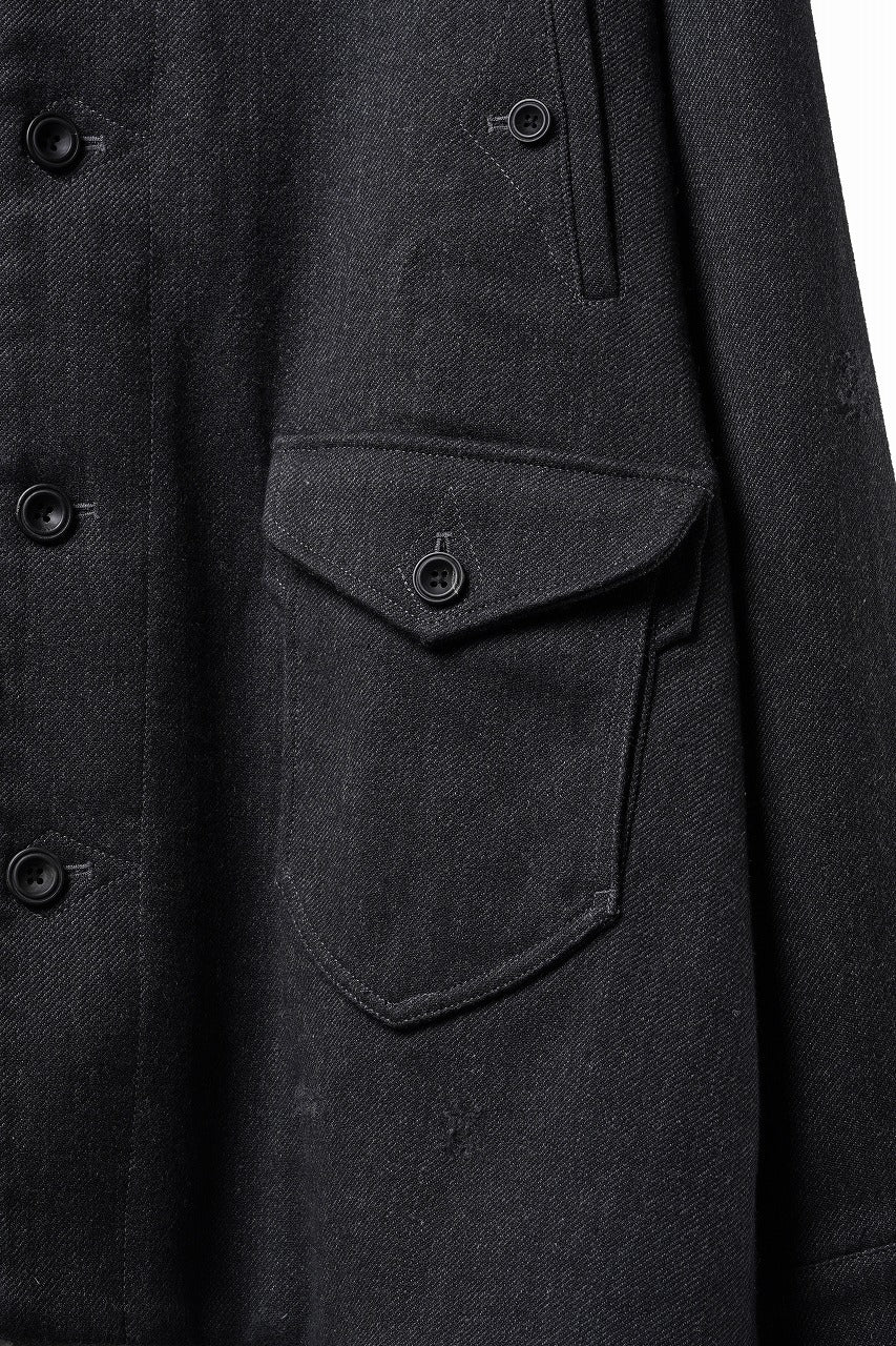 画像をギャラリービューアに読み込む, Professor.E AGED PEACOAT (GREY)