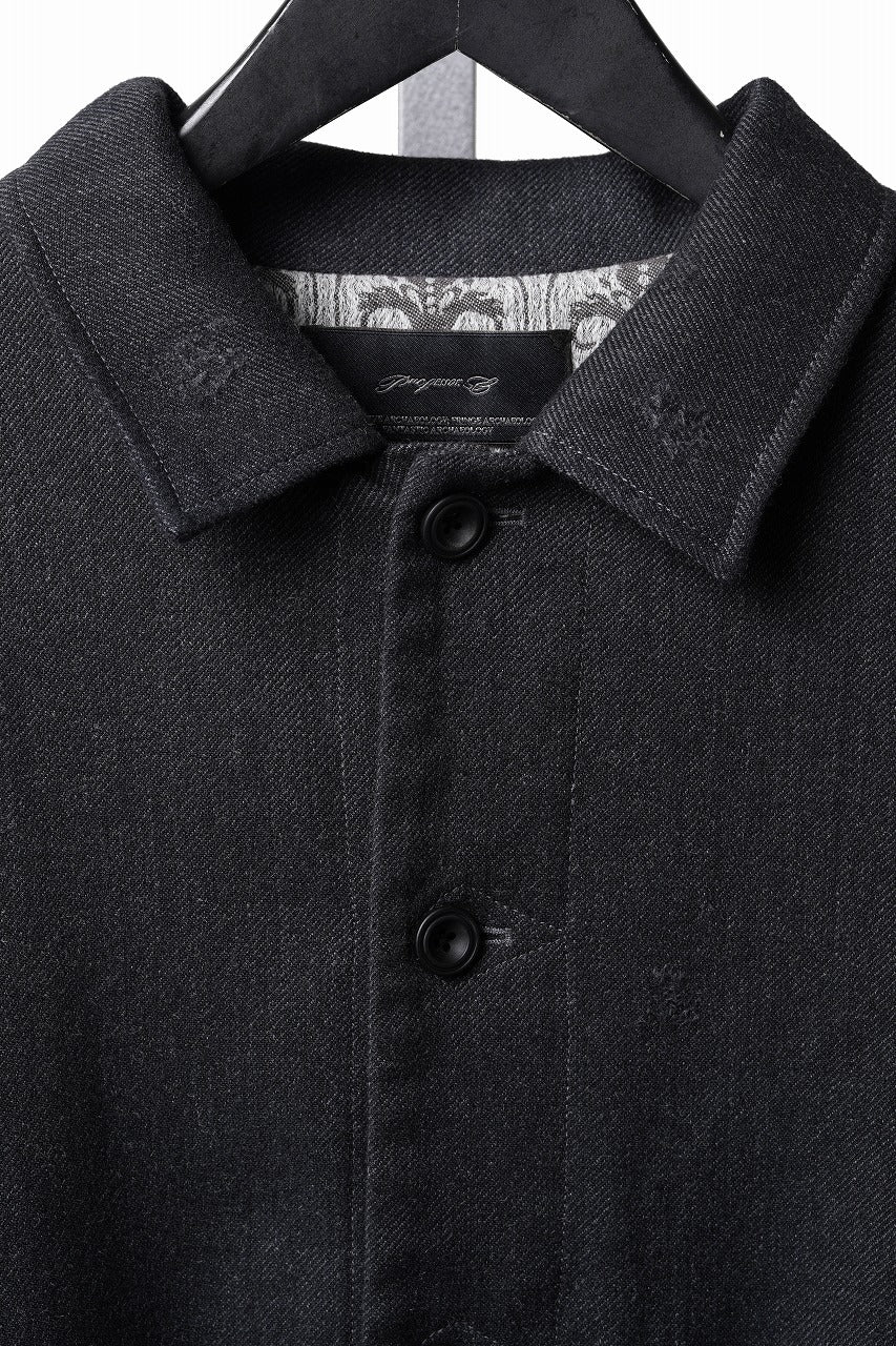 画像をギャラリービューアに読み込む, Professor.E AGED PEACOAT (GREY)