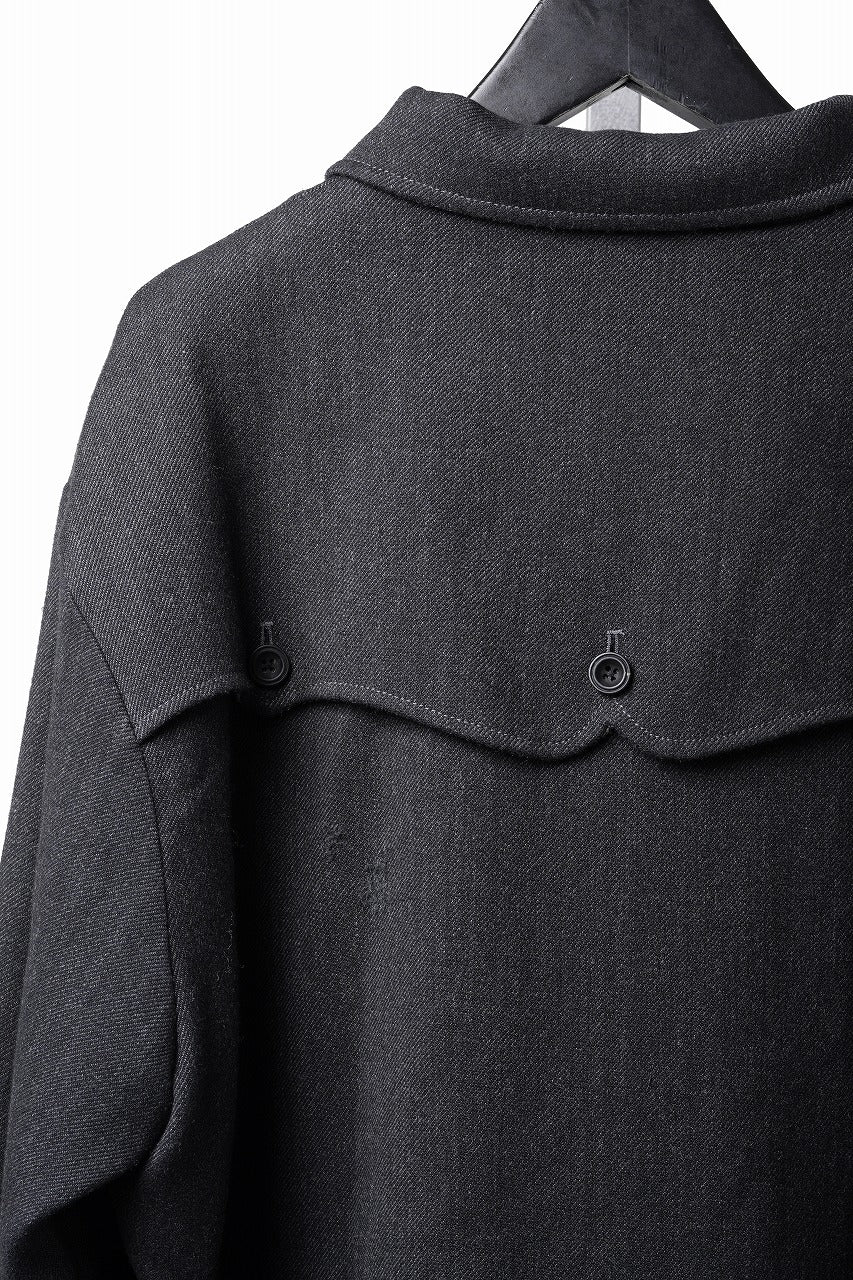 画像をギャラリービューアに読み込む, Professor.E AGED PEACOAT (GREY)