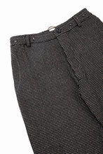 画像をギャラリービューアに読み込む, A TENTATIVE ATELIER exclusive George BUTTONED JACQUARD WORKER PANTS (DARK BROWN)