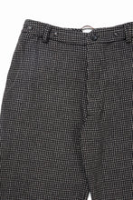 画像をギャラリービューアに読み込む, A TENTATIVE ATELIER exclusive George BUTTONED JACQUARD WORKER PANTS (DARK BROWN)