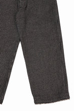 画像をギャラリービューアに読み込む, A TENTATIVE ATELIER exclusive George BUTTONED JACQUARD WORKER PANTS (DARK BROWN)