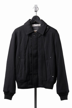 画像をギャラリービューアに読み込む, Professor.E EMBELLISHED BOMBER (BLACK)