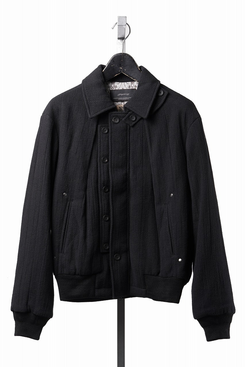 画像をギャラリービューアに読み込む, Professor.E EMBELLISHED BOMBER (BLACK)