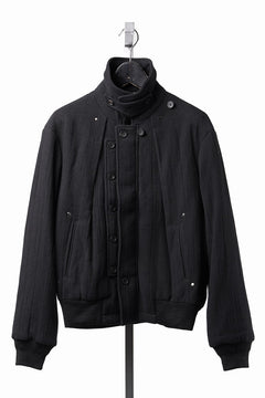 画像をギャラリービューアに読み込む, Professor.E EMBELLISHED BOMBER (BLACK)