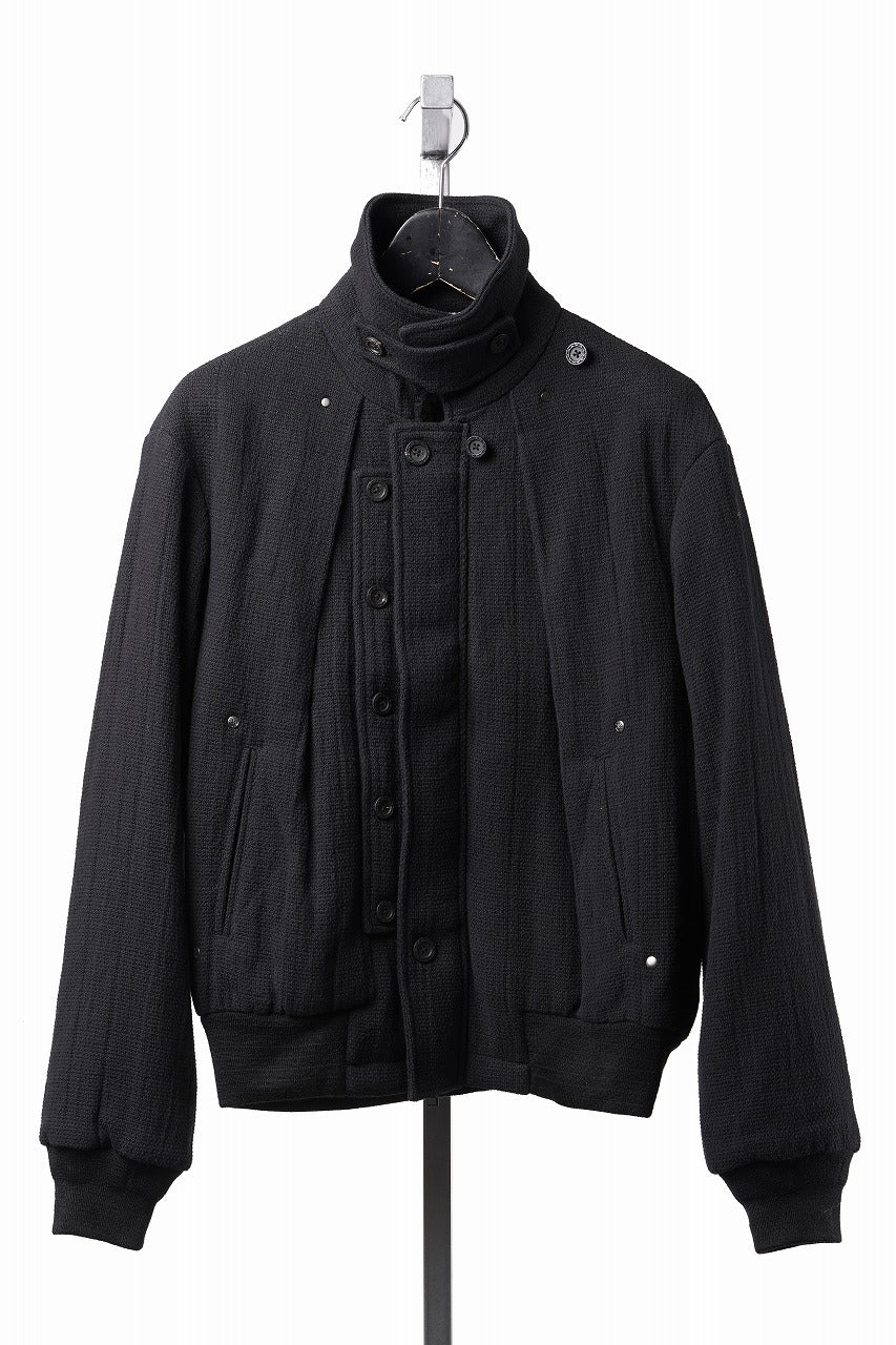 画像をギャラリービューアに読み込む, Professor.E EMBELLISHED BOMBER (BLACK)