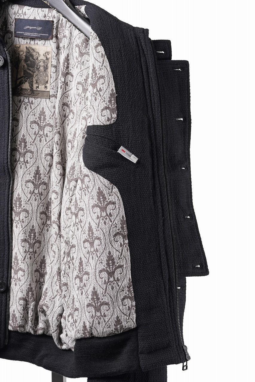 画像をギャラリービューアに読み込む, Professor.E EMBELLISHED BOMBER (BLACK)