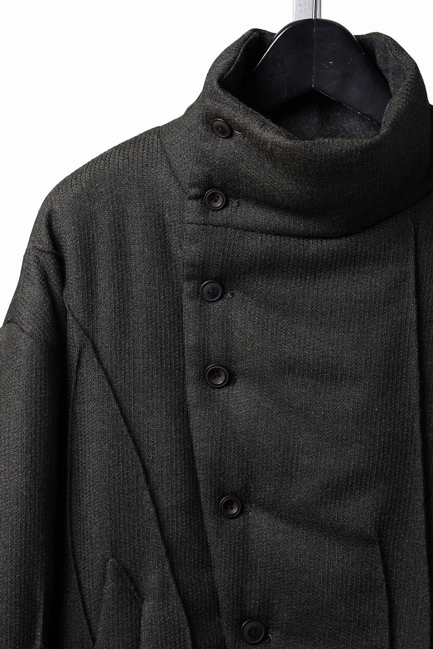画像をギャラリービューアに読み込む, Professor.E PUFFER JACKET (DARK GREEN)