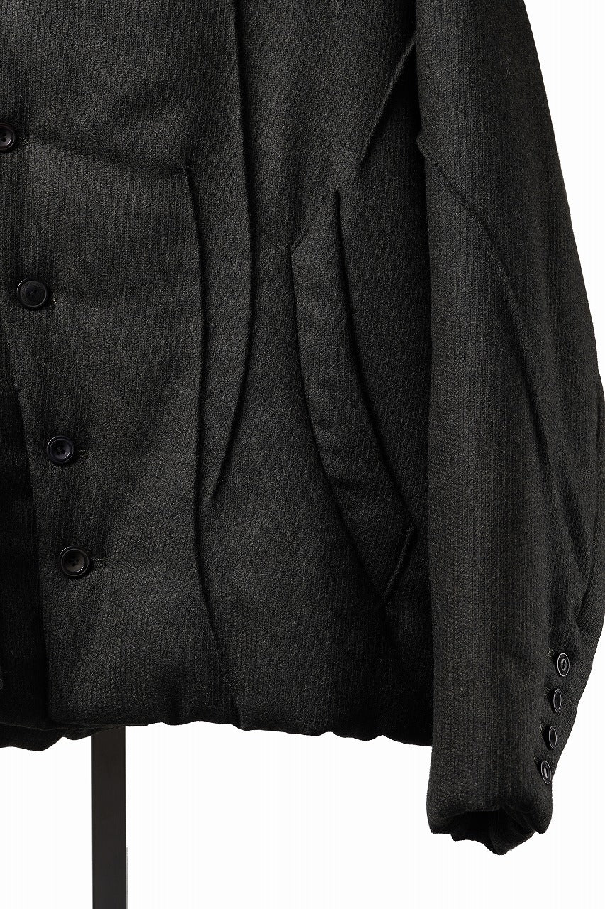 画像をギャラリービューアに読み込む, Professor.E PUFFER JACKET (DARK GREEN)