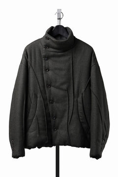 画像をギャラリービューアに読み込む, Professor.E PUFFER JACKET (DARK GREEN)