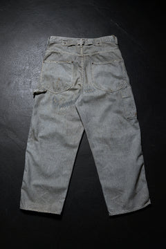 Load image into Gallery viewer, FULLCOUNT x N/07 x LOOM exclusive WIDE TAPERED DENIM PANTS / 11.5oz ZIMBABWE DENIM (INDIGO BLUE / ONE WASHED)