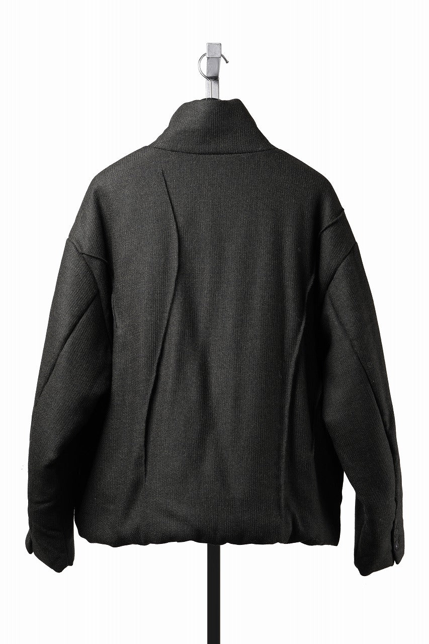画像をギャラリービューアに読み込む, Professor.E PUFFER JACKET (DARK GREEN)