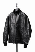 画像をギャラリービューアに読み込む, Professor.E DECK ZIP LEATHER JACKET (BLACK)