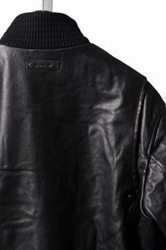 画像をギャラリービューアに読み込む, Professor.E DECK ZIP LEATHER JACKET (BLACK)