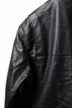 画像をギャラリービューアに読み込む, Professor.E DECK ZIP LEATHER JACKET (BLACK)