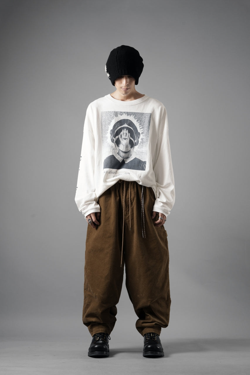 画像をギャラリービューアに読み込む, mastermind JAPAN WIDE CORDUROY PAINTER PANTS (CAMEL)