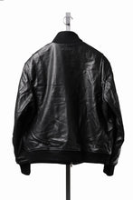 画像をギャラリービューアに読み込む, Professor.E DECK ZIP LEATHER JACKET (BLACK)