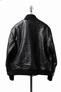 画像をギャラリービューアに読み込む, Professor.E DECK ZIP LEATHER JACKET (BLACK)