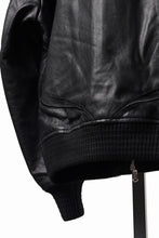 画像をギャラリービューアに読み込む, Professor.E DECK ZIP LEATHER JACKET (BLACK)